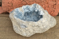 Natural XXL Blue Celestite Geode Specimen x 1 From Sakoany, Madagascar - TopRock