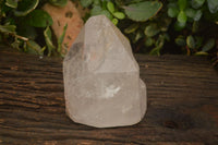 Polished Large Clear Window Quartz Point x 1 From Madagascar