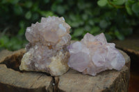 Natural Spirit Amethyst Quartz Clusters  x 12 From Boekenhouthoek, South Africa - Toprock Gemstones and Minerals 