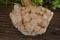 Natural Large Cascading White Phantom Smokey Quartz Cluster x 1 From Luena, Congo