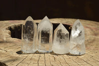 Polished Clear Quartz Crystal Points x 24 From Madagascar - TopRock