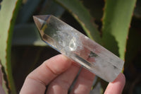 Polished Large Phantom Smokey Quartz Points  x 4 From Madagascar