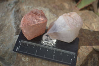 Natural Smokey Hematoid Quartz Crystals  x 24 From Ambositra, Madagascar