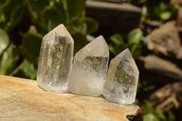 Polished Clear Quartz Crystal Points x 24 From Madagascar - TopRock