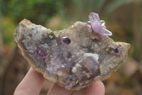 Polished Conglomerate Amethyst Clusters (Man Made) x 6 From Chiredzi, Zimbabwe - TopRock