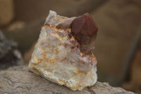 Natural Red Hematoid Quartz Specimens x 12 From Karoi, Zimbabwe - TopRock