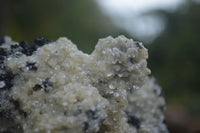 Natural Schorl Black Tourmaline Specimens With Hyalite Opal x 2 From Erongo Mountains, Namibia - TopRock