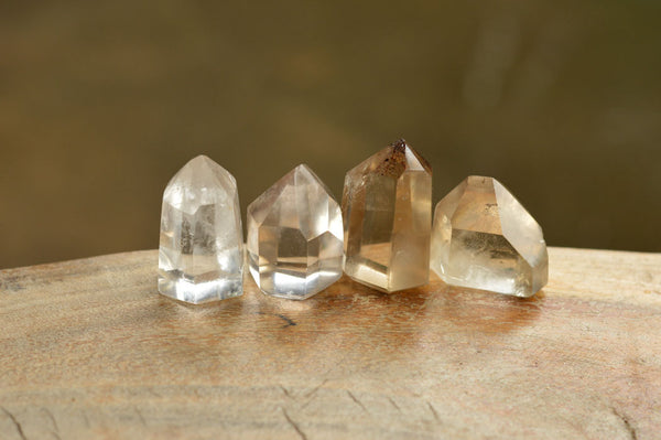 Polished Mini Clear Quartz Crystal Points x 70 From Madagascar - TopRock