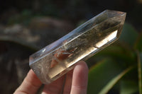 Polished Large Phantom Smokey Quartz Points  x 4 From Madagascar