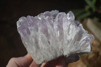 Natural Sugar Amethyst Clusters  x 4 From Solwezi, Zambia - Toprock Gemstones and Minerals 