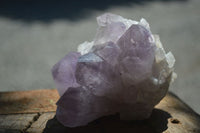 Natural Jacaranda Amethyst Clusters  x 3 From Mumbwa, Zambia - Toprock Gemstones and Minerals 