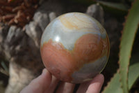 Polished Polychrome Jasper Spheres  x 2 From Mahajanga, Madagascar