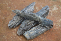 Natural Medium Sized Blue Kyanite with Black Mica Crystals x Sold per 1 Kg -  From Karoi, Zimbabwe - TopRock