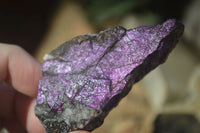 Natural Metallic Purpurite Cobbed Specimens  x 12 From Erongo, Namibia - Toprock Gemstones and Minerals 