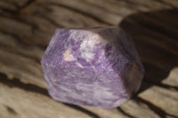 Polished  Beautiful Pale Lepidolite Standing Free Forms  x 2 From Zimbabwe