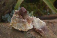 Natural Red Hematoid Quartz Specimens x 12 From Karoi, Zimbabwe - TopRock