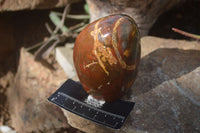 Polished Ocean Jasper Standing Free Forms  x 3 From Marovato, Madagascar