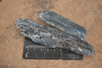 Natural Medium Sized Blue Kyanite with Black Mica Crystals x Sold per 1 Kg -  From Karoi, Zimbabwe - TopRock