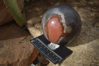 Polished Polychrome Jasper Spheres  x 2 From Mahajanga, Madagascar