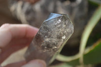 Polished Large Phantom Smokey Quartz Points  x 4 From Madagascar