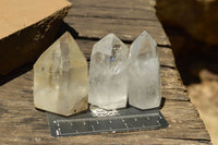 Polished Clear Quartz Crystal Points x 24 From Madagascar - TopRock