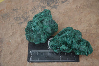 Natural Chatoyant Silky Malachite Specimens  x 6 From Kasompe, Congo - TopRock