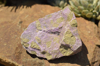 Natural Selected Stichtite & Green Serpentine (Atlantisite) Cobbed Specimens  x 8 From Barberton, South Africa - TopRock