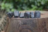 Natural Alluvial Schorl / Black Tourmaline Crystals  - Sold per 1 Kg (200 to 280 pieces) - From Zimbabwe - Toprock Gemstones and Minerals 