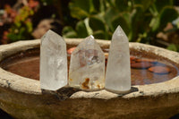 Polished Clear Quartz Crystal Points x 24 From Madagascar - TopRock