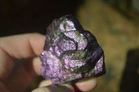 Natural Metallic Purpurite Cobbed Specimens  x 12 From Erongo, Namibia - Toprock Gemstones and Minerals 