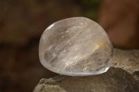 Polished Stunning Mixed Quartz Galet / Palm Stones x 12 From Madagascar