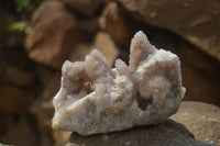 Natural Spirit Amethyst Quartz Clusters x 4 From Southern Africa