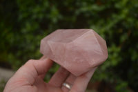 Polished Double Terminated Pink Rose Quartz Points  x 4 From Ambatondrazaka, Madagascar - TopRock