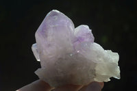 Natural Jacaranda Amethyst Clusters  x 3 From Mumbwa, Zambia - Toprock Gemstones and Minerals 