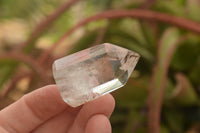 Polished Lovely Selection Of Smokey & Clear Window Quartz Crystals x 12 From Akansobe, Madagascar - TopRock