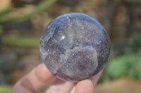 Polished Purple Lepidolite Spheres  x 4 From Madagascar - Toprock Gemstones and Minerals 