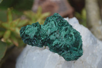 Natural Chatoyant Silky Malachite Specimens  x 6 From Kasompe, Congo - TopRock