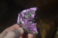 Natural Metallic Purpurite Cobbed Specimens  x 12 From Erongo, Namibia - Toprock Gemstones and Minerals 