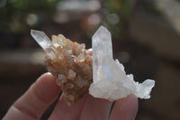 Natural Small Clear Quartz Crystal Specimens  x 35 From Madagascar