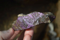 Natural Metallic Purpurite Cobbed Specimens  x 12 From Erongo, Namibia - Toprock Gemstones and Minerals 