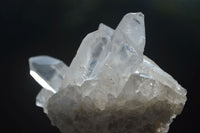 Natural Single Clear Quartz Crystals  x 12 From Mpika, Zambia - Toprock Gemstones and Minerals 