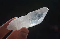 Natural Highly Selected Single Clear Quartz Crystals  x 35 From Mpika, Zambia - Toprock Gemstones and Minerals 