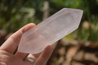 Polished Double Terminated Pink Rose Quartz Points  x 4 From Ambatondrazaka, Madagascar - TopRock