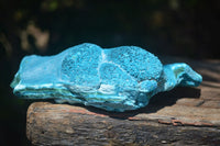 Natural Blue Chrysocolla On Silky Malachite Matrix Specimen  x 1 From Kulukuluku, Congo - Toprock Gemstones and Minerals 