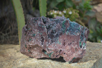 Natural Drusi Quartz Coated Malachite In Red Copper Dolomite  x 1 From Likasi, Congo - Toprock Gemstones and Minerals 