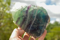 Polished Watermelon Fluorite Standing Slabs  x 2 From Uis, Namibia - TopRock