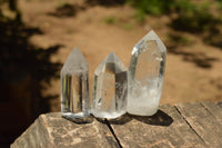 Polished Clear Quartz Crystal Points x 24 From Madagascar - TopRock