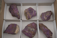 Natural Selected Rough Purpurite Specimens  x 6 From Namibia - TopRock