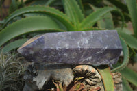 Polished Purple Lepidolite Point  x 1 From Madagascar - Toprock Gemstones and Minerals 