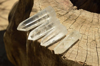 Polished Clear Quartz Crystal Points x 24 From Madagascar - TopRock